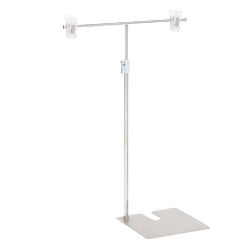 スタンドポスター掛ステンコーナータイプ，W200，53246-2* の商品画像