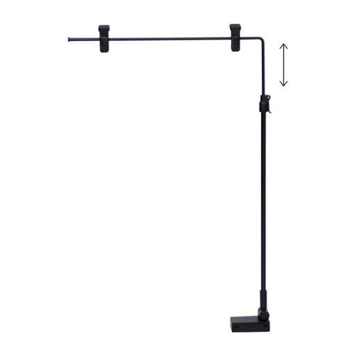 スライドマグネットPOP(L型，W300)ブラック，40733BLK の商品画像