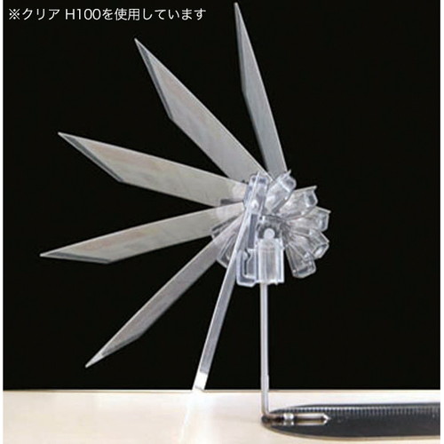 ピクシーカードクリップ，クリア，H30，55298-1C の補助画像