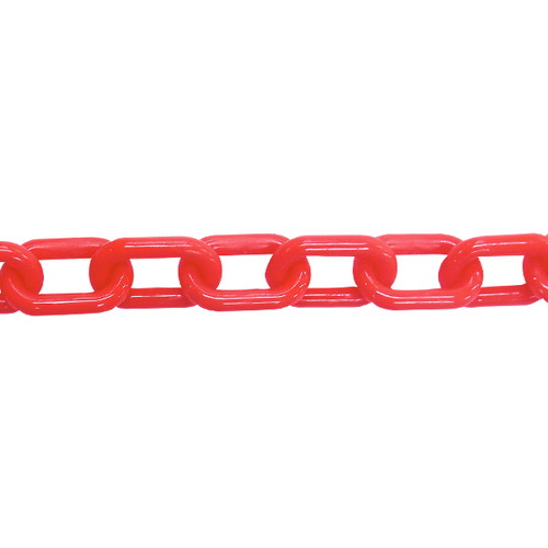 プラスチックチェーン，NO.40(PW)，赤，22637RED の商品画像