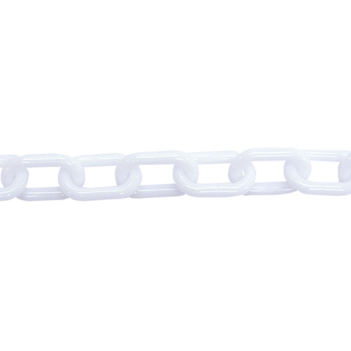 プラスチックチェーン，NO.40(PW)，白，22637WHT の商品画像