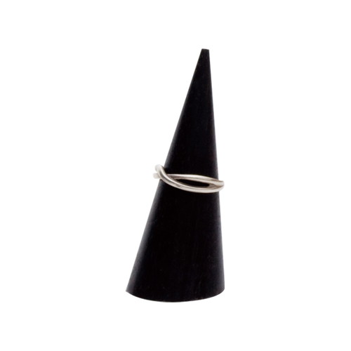 木製円錐リング，黒檀，L，53396-2*の商品画像