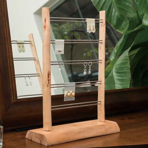 木製ピアススタンド 58807-1* | 激安特価販売 看板材料.COM