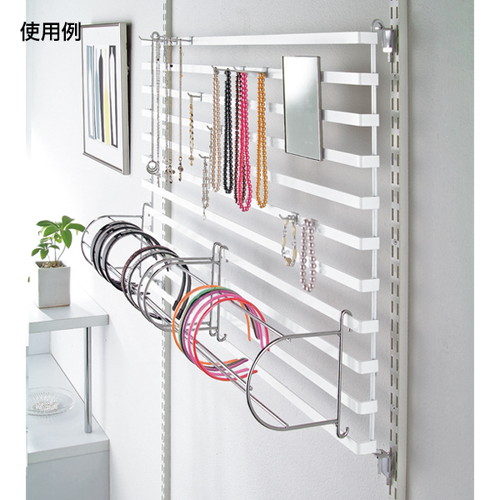 アクセサリーパネルラック用スリット取付金具，56723***の補助画像
