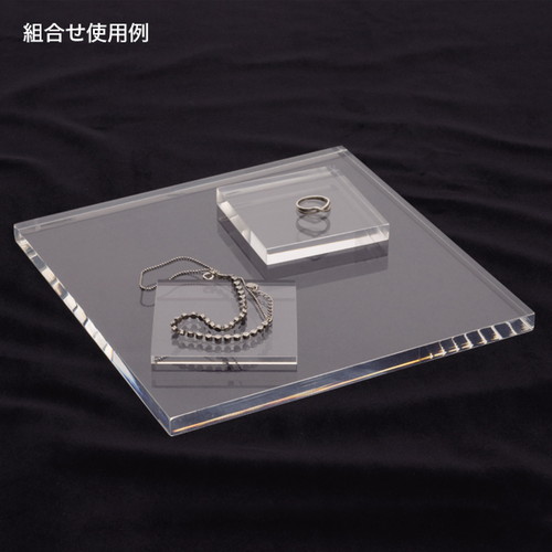アクリルステージ(厚さ5mm)，W150，53412-3*の補助画像