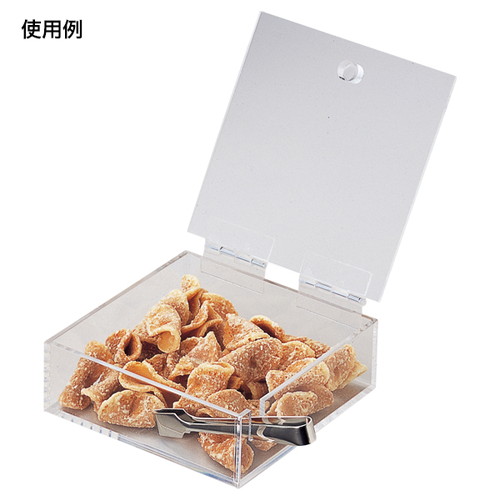 アクリル試食ケース トングタイプ 33650*** | 激安特価販売 看板材料.COM
