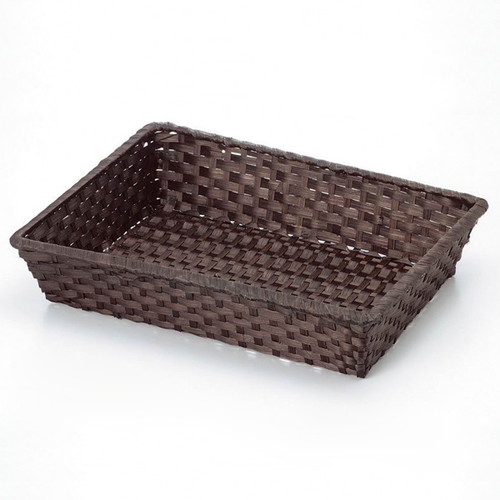 竹かご，ダークブラウン，25-26DB，55243***の商品画像