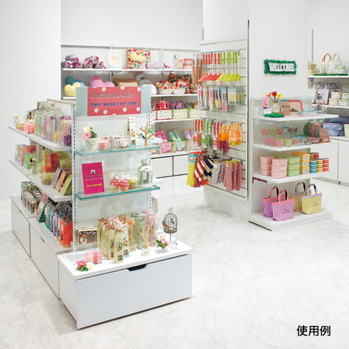 SF90，壁面，連結，クリアパネル付，白，58901-2Wの補助画像