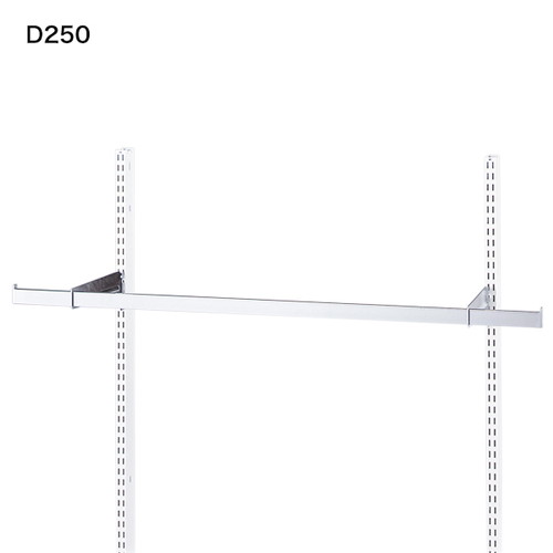 貫通式角バーセット，W1200mm，D50，40447-1*の商品画像