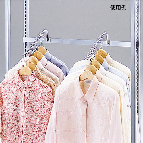 傾斜ハンガー30°，5連掛け，40468-1*の補助画像