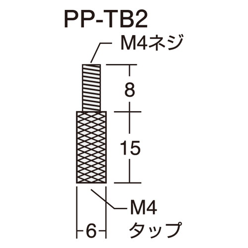棚取付用金具，PP-TB2，40594***の補助画像