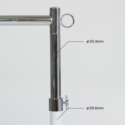 強化型シングルハンガー，白，W1200，53954-3*の補助画像