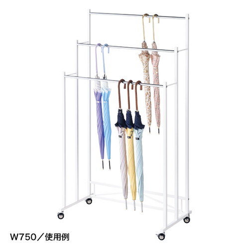 3段傘掛け，W750，ホワイト，53961-2*の商品画像