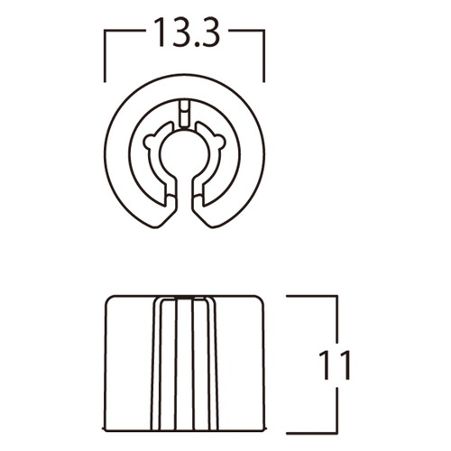 スリムサイズチップ，紳士，体形，E，E-9号，40335175の補助画像