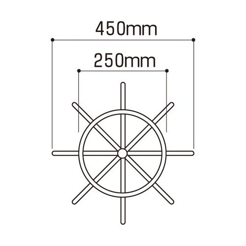 円型フック回転小物掛け，追加リング，50342-2*の商品画像