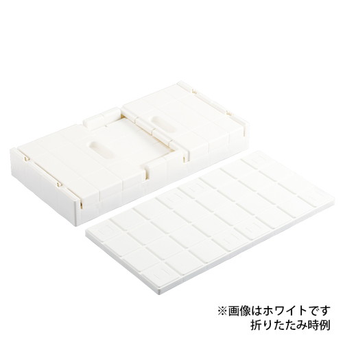 スタッキングコンテナボックス，大，ブラック，61852-02の補助画像