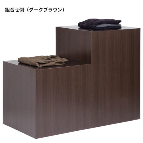 木製キューブステージ H900 ホワイト 53900-4* | 激安特価販売 看板