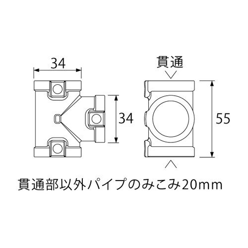 ID-604，クランパーT型，ユニクロメッキ，61877-01の補助画像