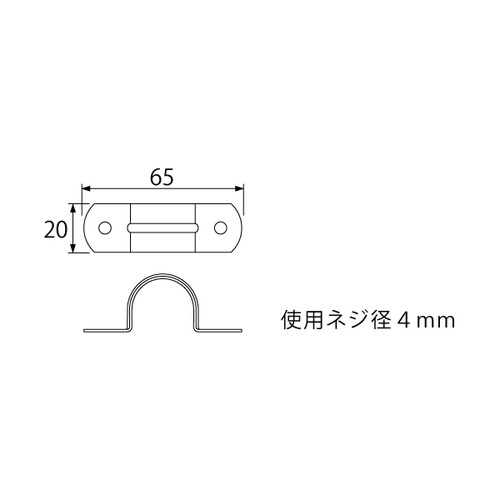 ID-626B，サドルバンド，両サドル，61880-02の補助画像