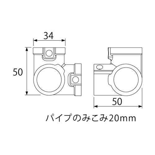 ID-611，クランパー3方面，黒亜鉛メッキ，61881-02の補助画像