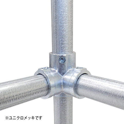 ID-612，クランパー3方面通し，黒亜鉛メッキ，61882-02の補助画像