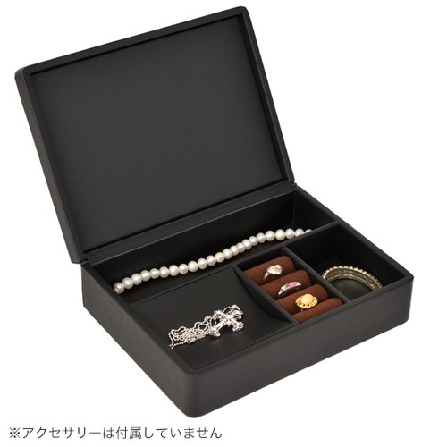 ジュエリーボックス，HG15BK，ブラック，61211BLKの補助画像