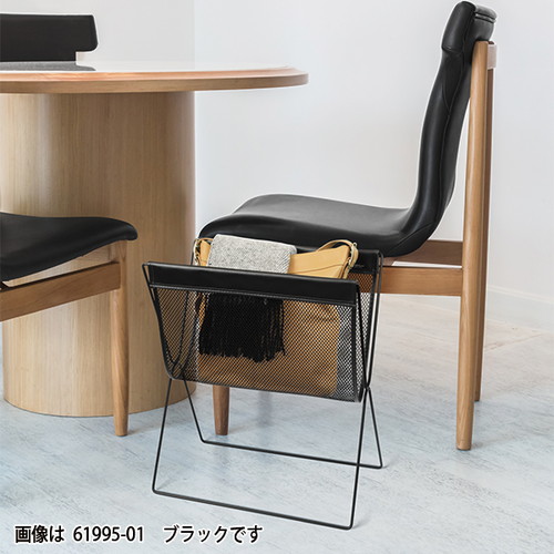 サイドワゴン，メッシュ×合皮，ブラウン，61995-02の補助画像