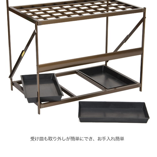 折りたたみ式アルミ製傘立て，55827***の補助画像
