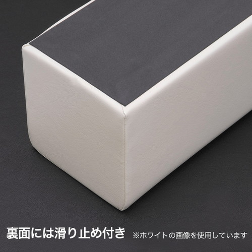 オールマイティレザーベンチ(小)，ホワイト，59215WHTの補助画像