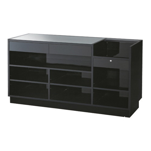 ガラストップ一体型レジカウンター， ，54918***の補助画像