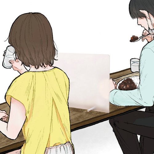 カウンター仕切板，フロスト，M，36335***の補助画像