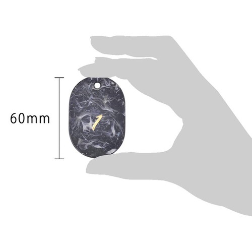 マーブル番号札(1~50)，グレー，22805GRYの補助画像