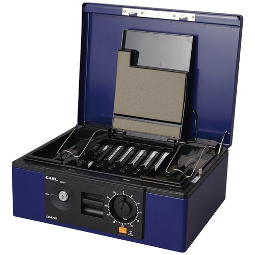 キャッシュボックス，CB-8770，ブルー，62036-01の商品画像