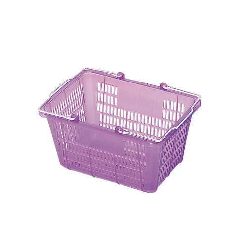 スケルトンミニバスケット(5ケ入)，パープル，52308-2*の商品画像