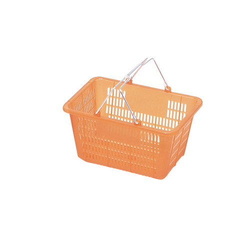 スケルトンミニバスケット(5ケ入)，オレンジ，52308-3*の商品画像