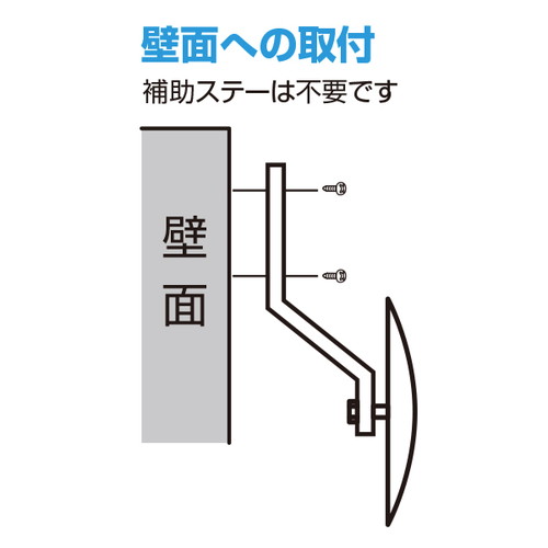 ガレージミラー角型，200×240mm，GM-224，EGM-224*の補助画像