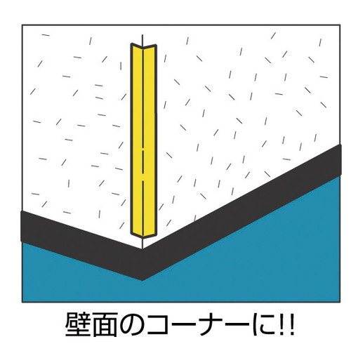 コーナースポンジ，PSRLY-450mm，2本入黄，54192-1*の補助画像