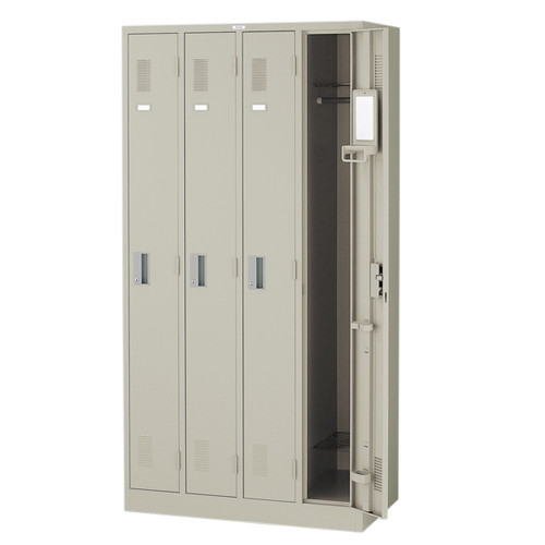 4人用ロッカー4連2号，LK4JN-AW，52391-AWの商品画像