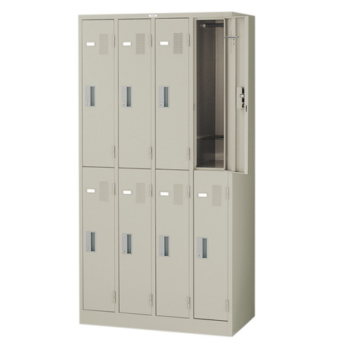 8人用ロッカー4連2号，LK8N-AW，52392-AWの商品画像
