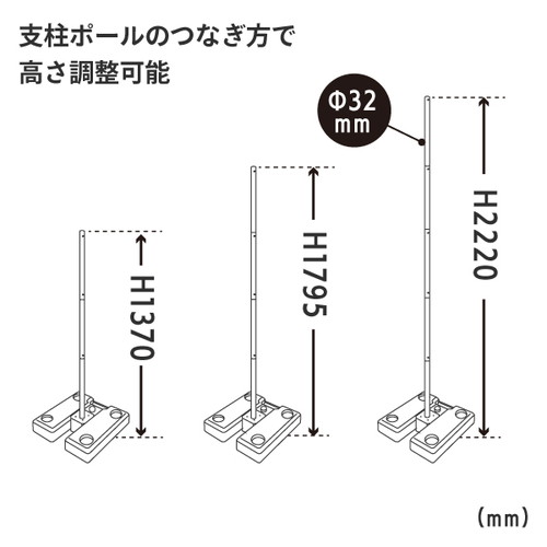 ルートサインポール 屋内用 64143-01
