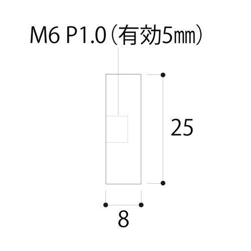 屋外用サインボードDキャップ PT-DS25F8 62868-03