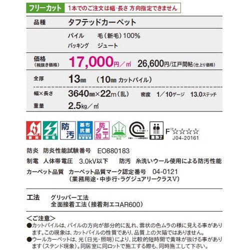 東リロールカーペットヴェルファーの補助画像