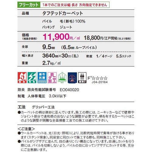 東リロールカーペットフレンドエージの補助画像