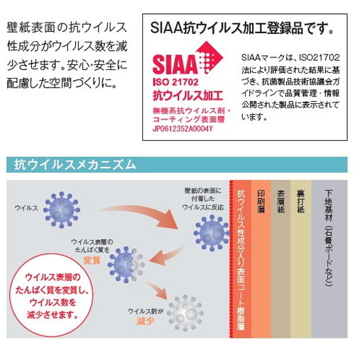 東リ立面仕上材リアルデコ抗ウイルス仕様の画像