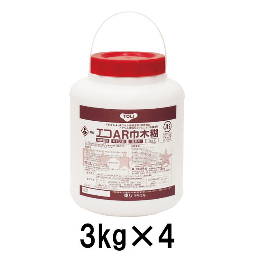 東リ 接着剤 エコAR巾木糊 3kg×4缶/ケース ARTHC-CA