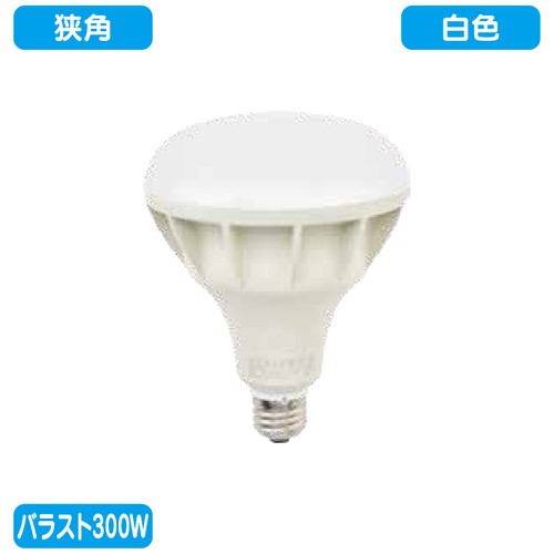 バラスト300W LEDランプ 白色 狭角  ニッケンハードウェア ビューランプ VLE39NR-C 白の商品画像