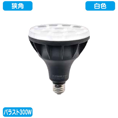 バラスト300W LEDランプ 白色 狭角  ニッケンハードウェア ビューランプ VLE39NR-C/BK 黒の商品画像