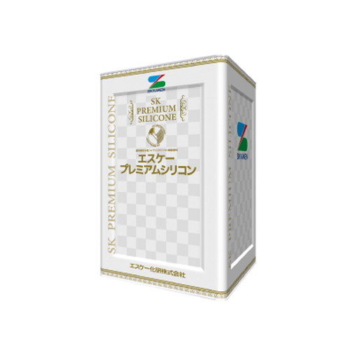 エスケー化研株式会社プレミアムシリコン濃彩(ランク1)艶有15kg