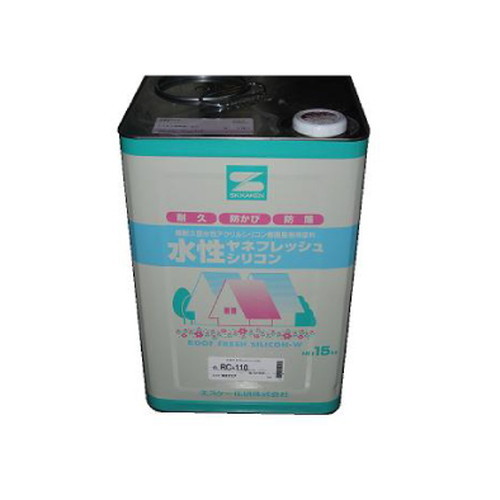 エスケー化研株式会社水性ヤネフレッシュシリコンRC-114115116艶有15kg
