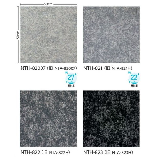 サンゲツ カーペットタイルNT NT-700H NTH-820 F-eco グローラスF 1枚単位